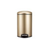 Dome Pedal Bin “Maggey” SS Gold 12L