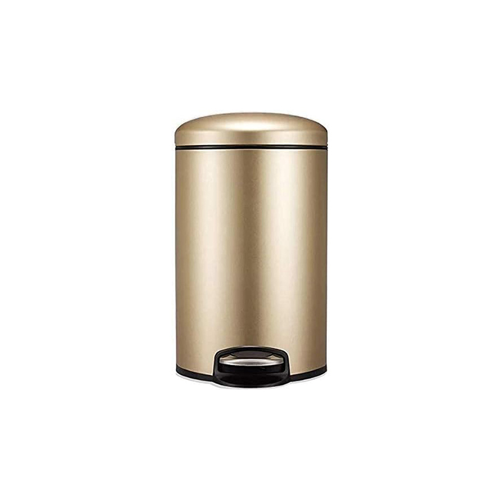 Dome Pedal Bin “Maggey” SS Gold 12L
