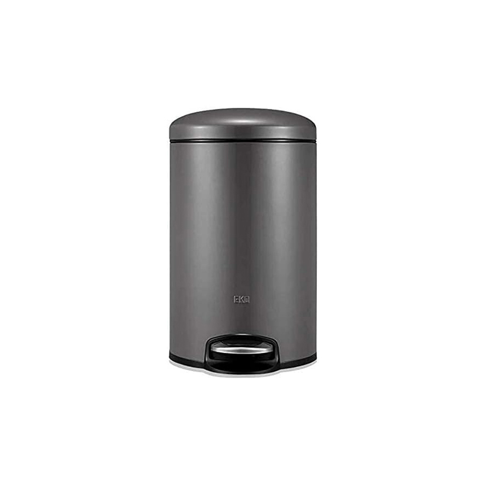 Dome Pedal Bin “Maggey” SS Tin Grey 12L