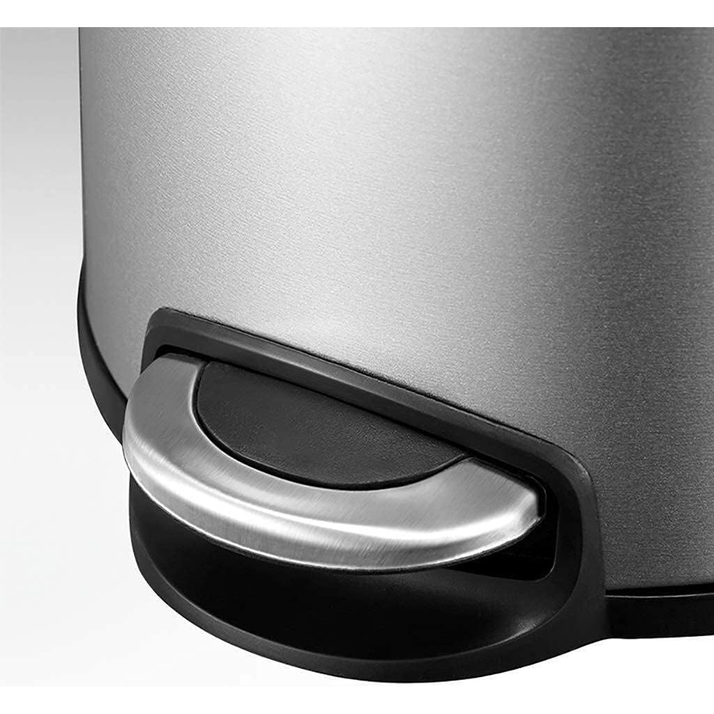 Dome Pedal Bin “Maggey” SS Tin Grey 12L - Image 2