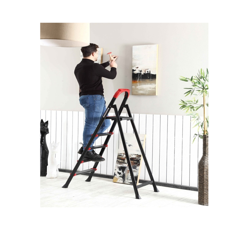 LEO 2+1 Steps Metal Ladder - Image 2