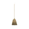 Corn Broom 4 Threads W/Wooden Handle